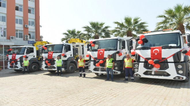 Çiğli'nin araç filosuna 9 yeni taze kan!