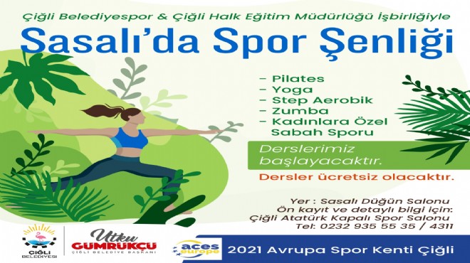 Çiğli yaza sporla 'merhaba' diyecek