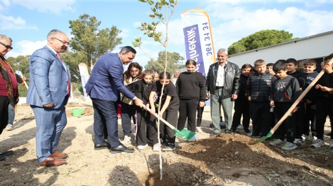 Çiğli’de 14.500 metrekarelik yeşil seferberlik