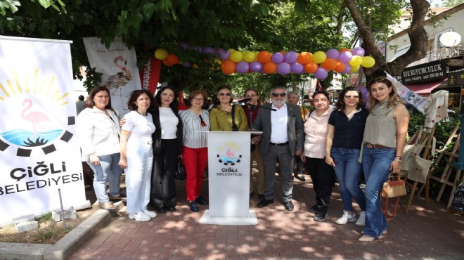 Çiğli’de kadınların el emeği sergisine yoğun ilgi