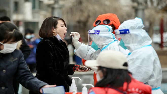 Çin'de Covid-19 alarmı: 25 milyon kişiye PCR testi