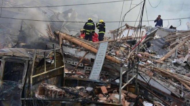 Çin'de otoyolda tankerde patlama: 10 ölü