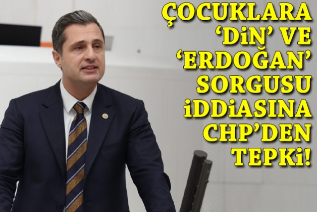 Çocuklara 'din' ve 'Erdoğan' sorgusu iddiasına Yücel'den tepki!