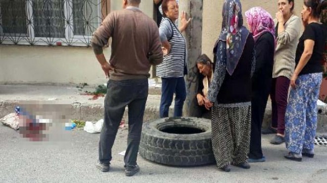 Çocukların yuvarladığı lastik 2 kadına çarptı: 1 ölü, 1 yaralı