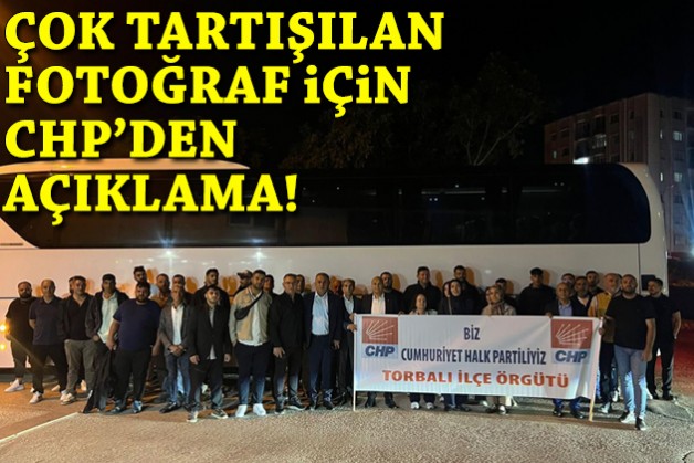Çok tartışılan o fotoğrafa CHP'den açıklama!