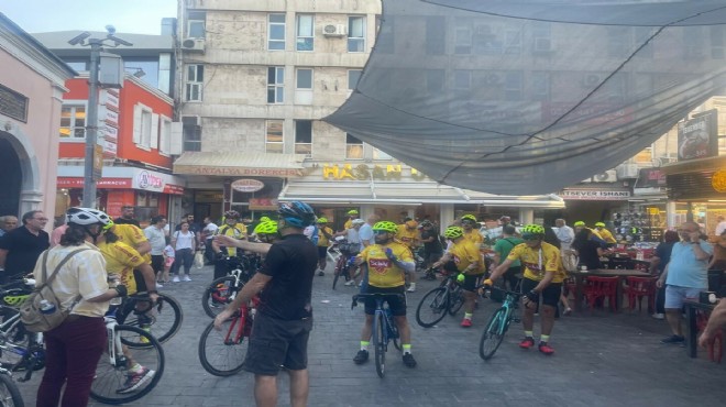 Pedalları farkındalık için çevirdiler