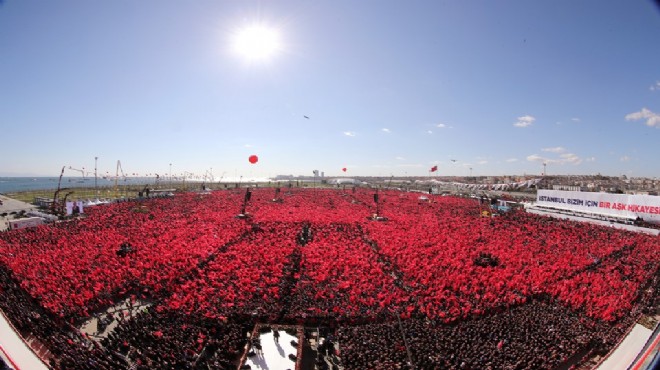 Cumhur İttifakı nın Yenikapı mitingine kaç kişi katıldı?