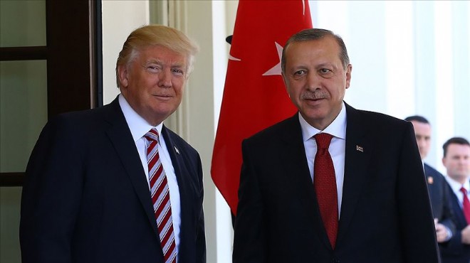 Cumhurbaşkanı Erdoğan ABD Başkanı Trump ile görüştü