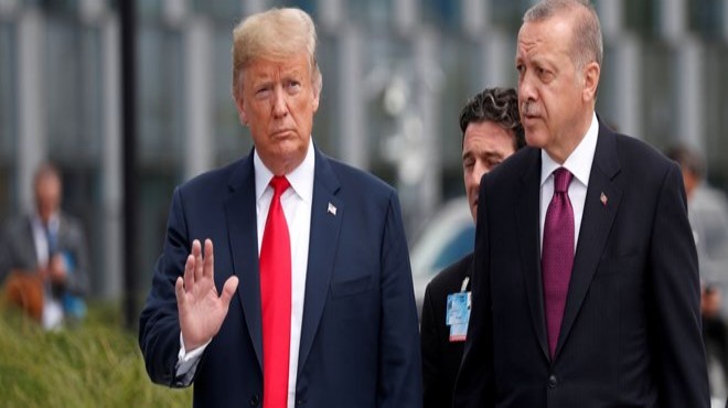 Cumhurbaşkanı Erdoğan, ABD Başkanı Trump ile görüştü