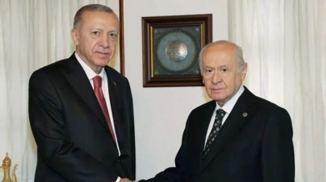 Erdoğan ile Bahçeli den 1 saatlik zirve!