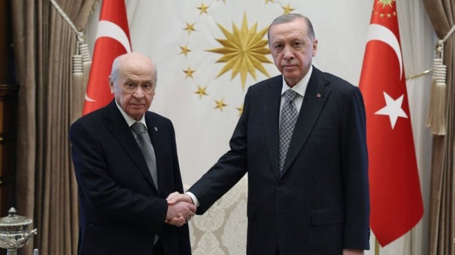 Cumhurbaşkanı Erdoğan, Bahçeli ile görüştü