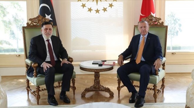 Cumhurbaşkanı Erdoğan, Serrac'la görüştü