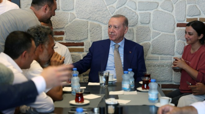 Cumhurbaşkanı Erdoğan dan esnaf ziyareti