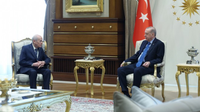 Cumhurbaşkanı Erdoğan ile Bahçeli görüştü