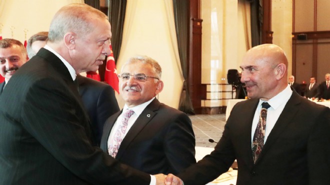 Cumhurbaşkanı Erdoğan ile Başkan Soyer den 15 dakikalık zirve: Masada o 2 proje!