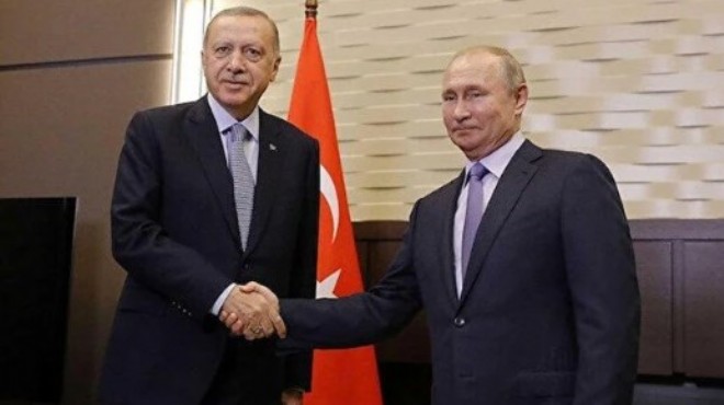 Cumhurbaşkanı Erdoğan ve Putin görüştü