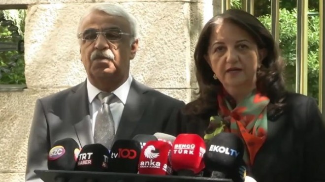 DEM Parti heyetinden TBMM Başkanı na ziyaret