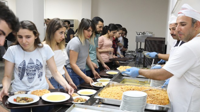 DEÜ de yemek israfını önleyecek uygulama