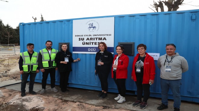 DEÜ'den Adıyaman'a 'hayati' destek!