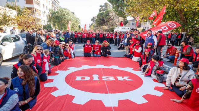 DİSK alana indi: Vergide adalet ve asgari ücret yürüyüşü!