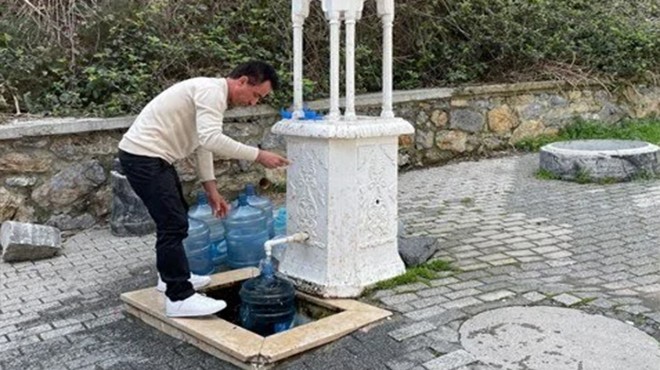 Damacana zamları: Vatandaş çareyi çeşmede buldu!