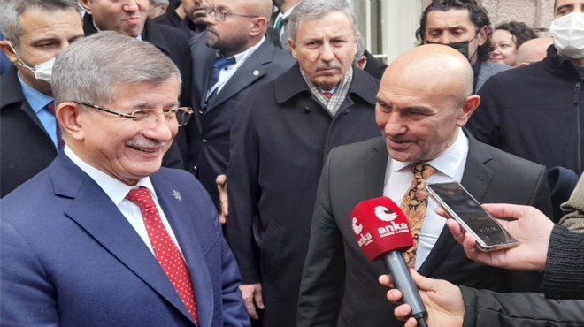 Davutoğlu ndan İzmir de il binası açılışı, kente ve Soyer e övgü seli!