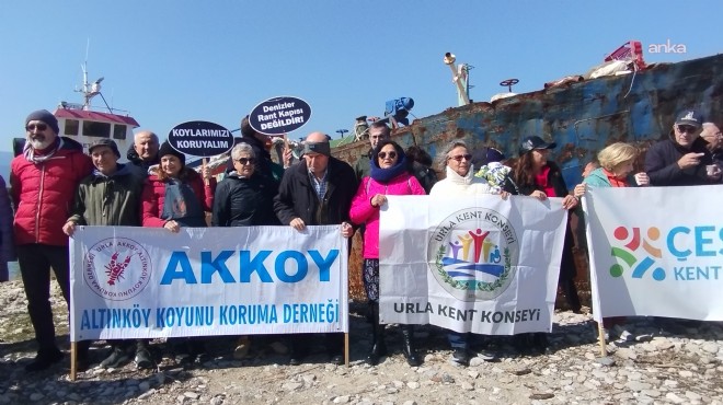 Demircili de  kaçak hurda gemi  nöbeti: Mahkeme kararı bekleniyor!