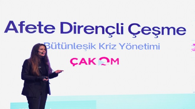 Denizli, İzmir’de Afet söyleşisinde Çeşme’nin afet hazırlık modelini anlattı