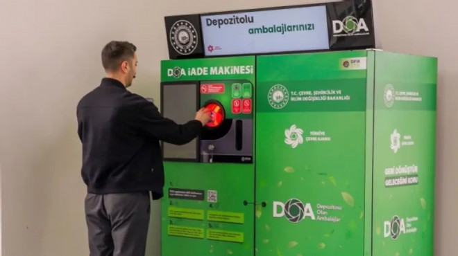 Depozitolu şişe iadesi İzmir de nerede yapılır? İlçe ilçe DOA noktaları