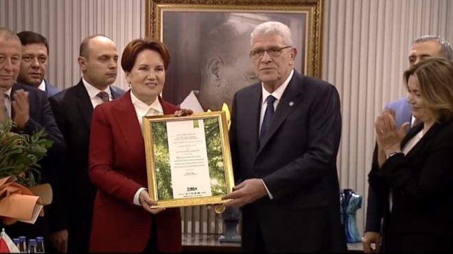 Dervişoğlu, Akşener'den görevi devraldı