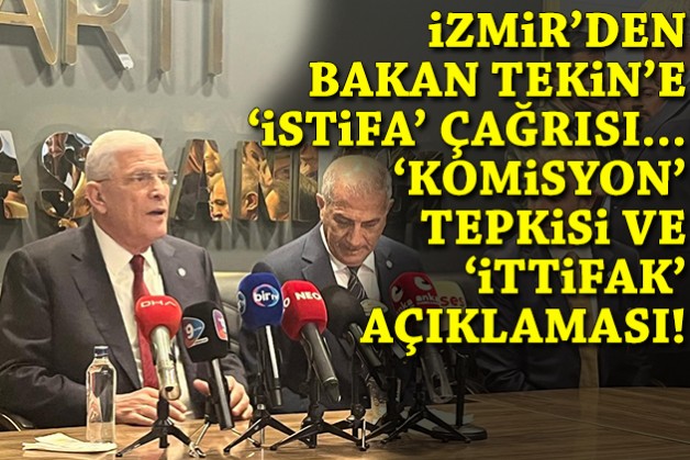 Dervişoğlu'ndan Bakan Tekin'e istifa çağrısı, 'komisyon' tepkisi ve 'ittifak' açıklaması!