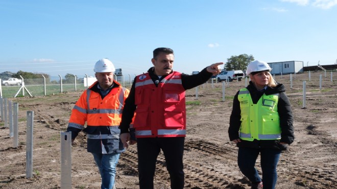 Dikili Belediyesi Güneş Enerjisi Santrali (GES) Projesi emin adımlarla ilerliyor