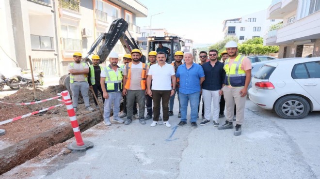 Dikili de doğal gaz seferberliğinde 5. etap başladı!