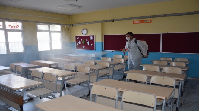 Dikili’de okullar eğitim öğretime hazır