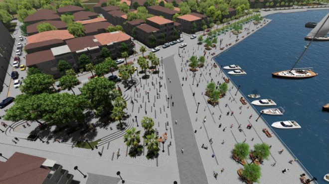 Dikili'ye yeni meydan ve sanat merkezi geliyor