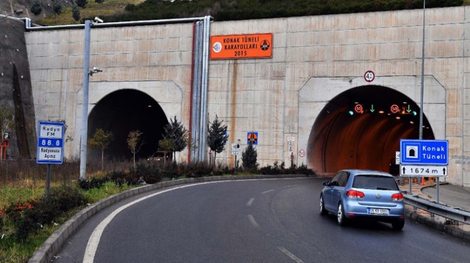 Dikkat! Konak Tüneli o saate kadar trafiğe kapatıldı