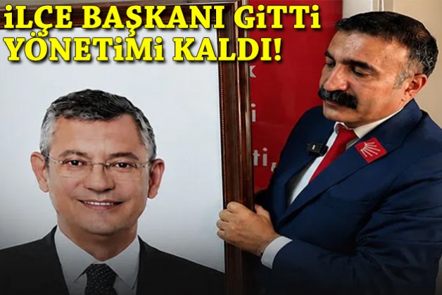 Dikkat çeken tablo: İlçe başkanı gitti, yönetimi kaldı!