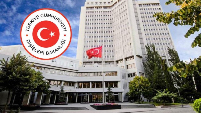 Dışişleri Bakanlığı'ndan ABD'nin FKÖ kararına tepki