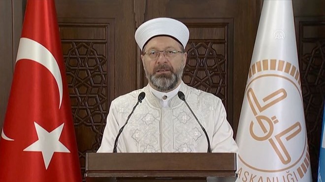 Diyanet İşleri Başkanı'ndan 'İzmir'de cami hoparlöründen müzik yayını' açıklaması