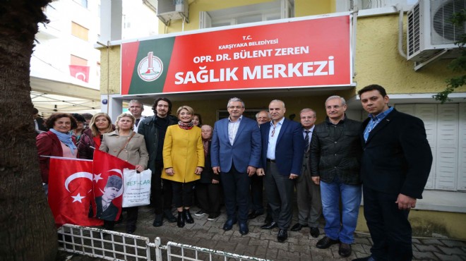 ‘Dr. Bülent Zeren' Karşıyaka'da ölümsüzleşti