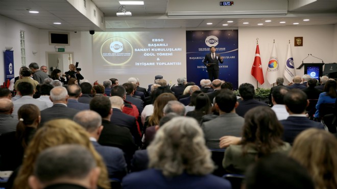 EBSO dan başarılı sanayi kuruluşlarına ödül