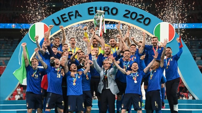 EURO 2020 nin şampiyonu İtalya!