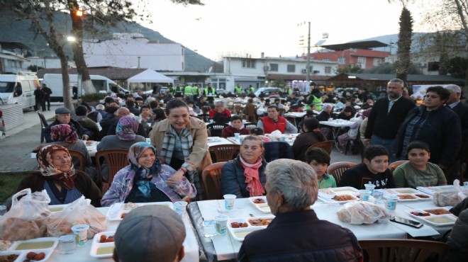 Efes Selçuk ta Ramazan dayanışması