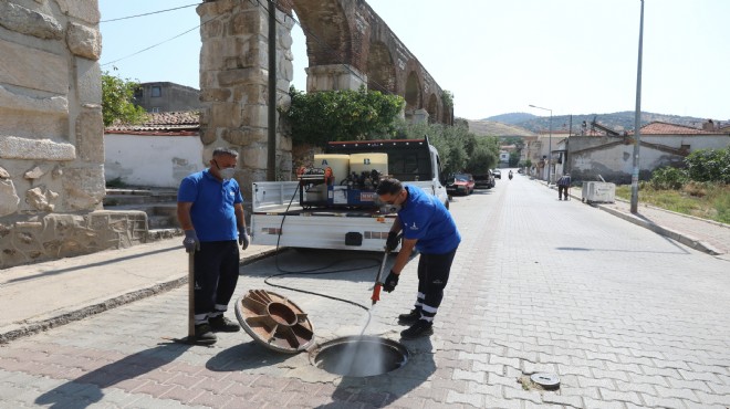 Efes Selçuk ta kapsamlı ilaçlama