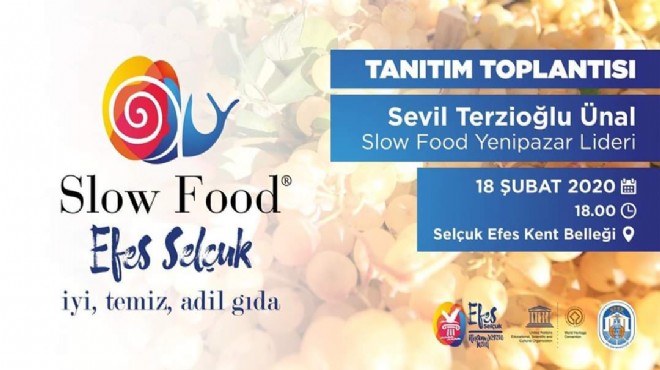 Efes Selçuk’ta Slow Food hareketi başlıyor