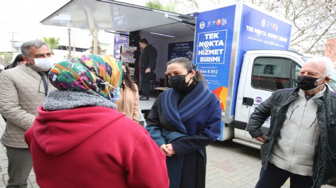 Efes Selçuk'ta ‘tek nokta hizmet aracı' yola çıktı