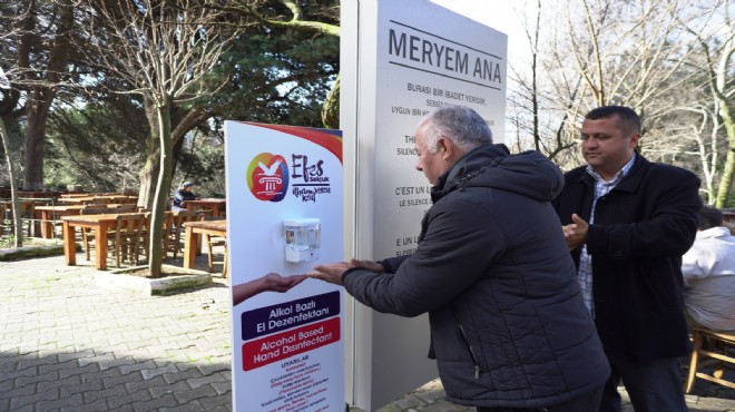 Efes Selçuk’ta virüslere karşı önlem