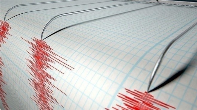 Ege Denizi nde 4 büyüklüğünde deprem