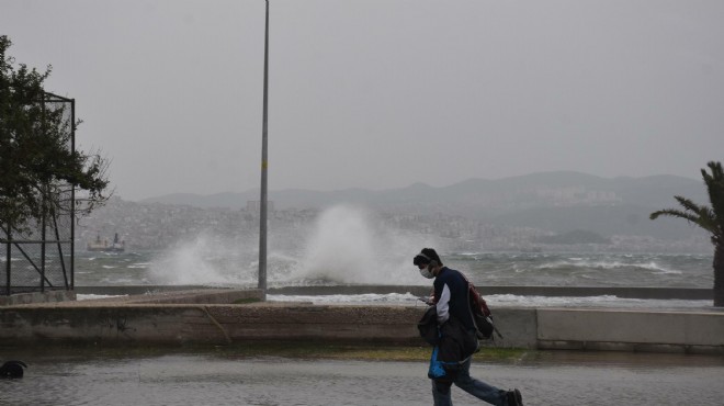 Ege Denizi'nde 'fırtına' uyarısı!