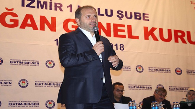 Eğitim-Bir-Sen kongresine damga vuran çıkış!